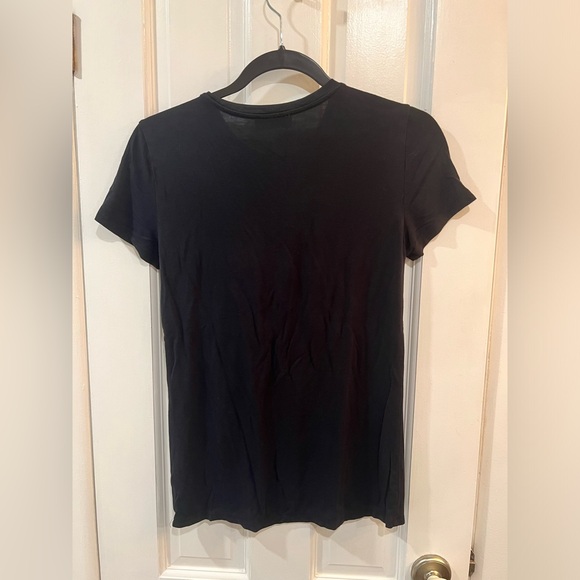 Babaton black tee sz small EUC - Picture 2 of 8